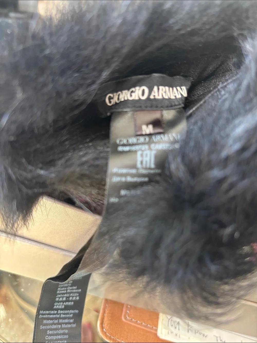 Giorgio Armani Lambskin Gloves
